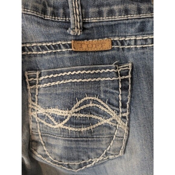 Cowgirl Tuff Jeans Don't Fence Me In Pearls Womens 27/31 Medium Wash Blue Denim - Picture 7 of 11